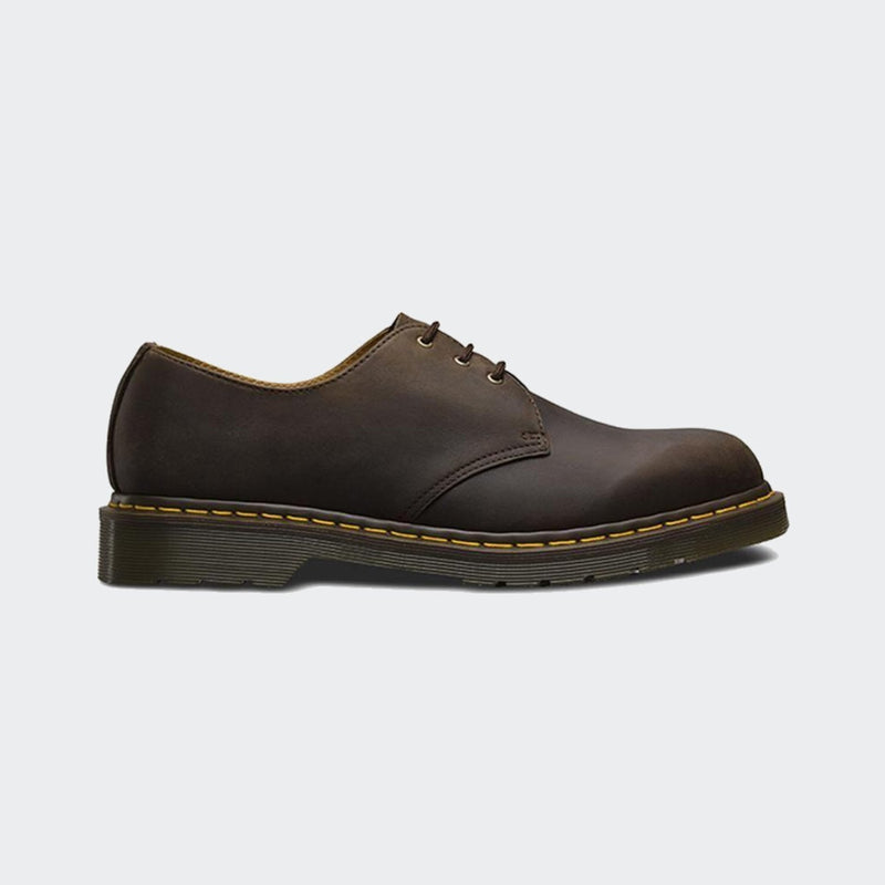 Dr. Martens 1461 Smooth Shoes Classic 3 Eye Lace Up Unisex - Dark Brown Payday Deals