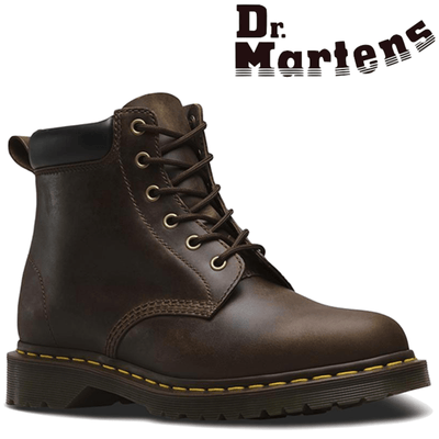 Dr. Martens 939 Ben Boots 6 Eye Mens Shoes Crazy Horse Leather Doc Gaucho Brown Payday Deals