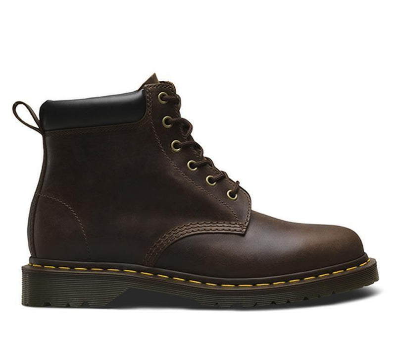 Dr. Martens 939 Ben Boots 6 Eye Mens Shoes Crazy Horse Leather Doc Gaucho Brown Payday Deals