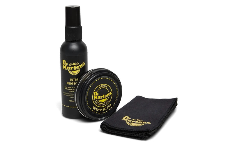 Dr. Martens Shoe Care Kit Wonder Balsam Leather Shoe Polish, Ultra Protector & Cloth Payday Deals