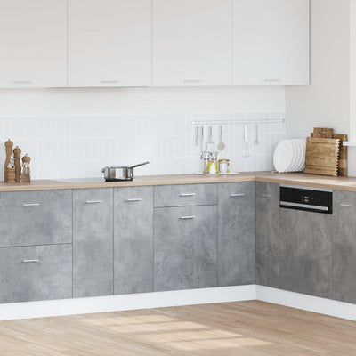 Drawer Bottom Cabinet Concrete Grey 50x46x81.5 cm Engineered Wood Payday Deals