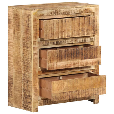Drawer Cabinet 60x33x75 cm Solid Wood Mango Payday Deals