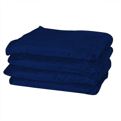 DreamZ 3x3M Large Oversized Blanket Throw Faux Fur Fleece Bed Warm Rug Sofa Navy Payday Deals