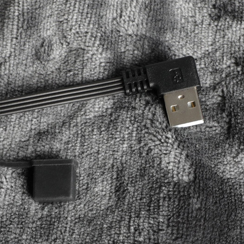 DreamZ Electric Throw Blanket Heated Rug USB Washable Warm Winter Car Travel Payday Deals