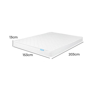 Dreamz Mattress Spring Coil Bonnell Bed Sleep Foam Medium Firm Queen 13CM Payday Deals