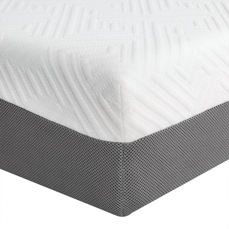 DreamZ Memory Foam Mattress King Single Egg Crate Gel HD Medium Firm Soft 20CM Payday Deals