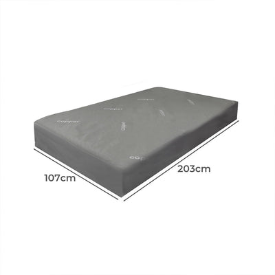 Dreamz Pillowtop Mattress Protector Topper Bed Bamboo Mat Pad King Single Cover Payday Deals