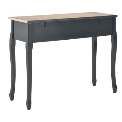 Dressing Console Table with 3 Drawers Black Payday Deals