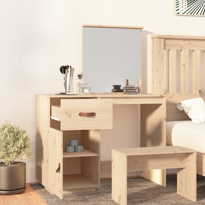 Dressing Table 95x50x134 cm Solid Wood Pine Payday Deals