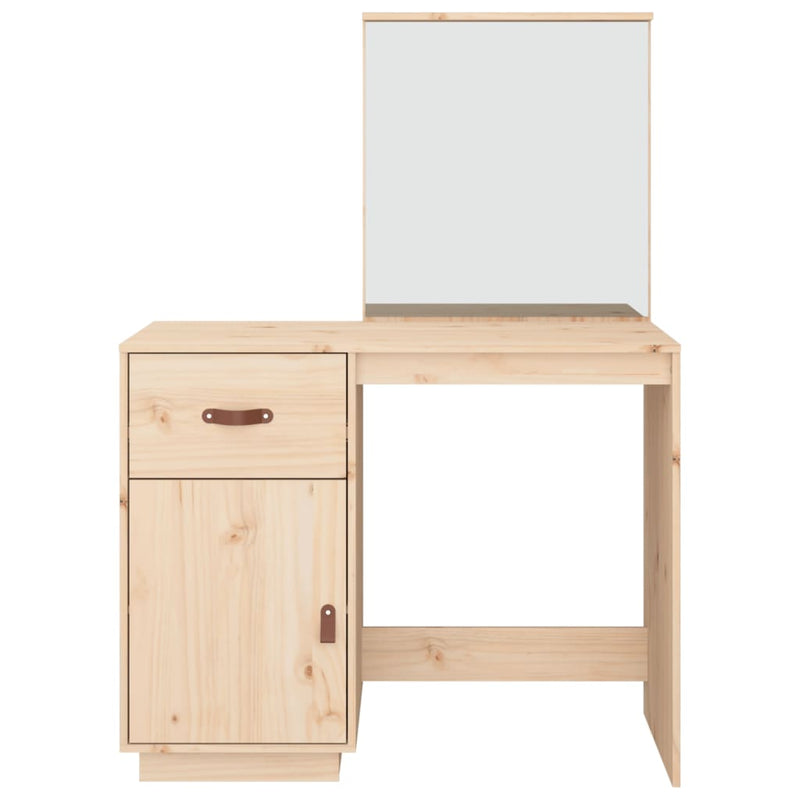 Dressing Table 95x50x134 cm Solid Wood Pine Payday Deals