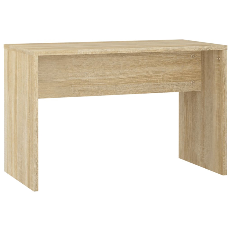 Dressing Table Set with LED Sonoma Oak Engineered Wood Payday Deals