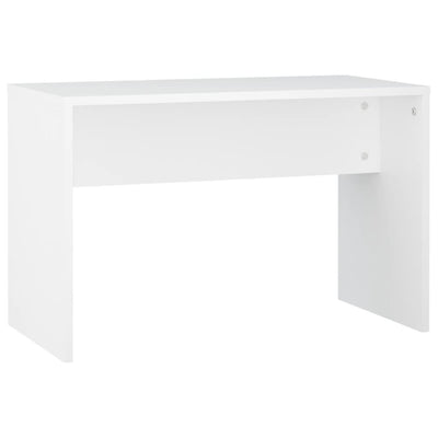 Dressing Table Set with LED White Engineered Wood Payday Deals