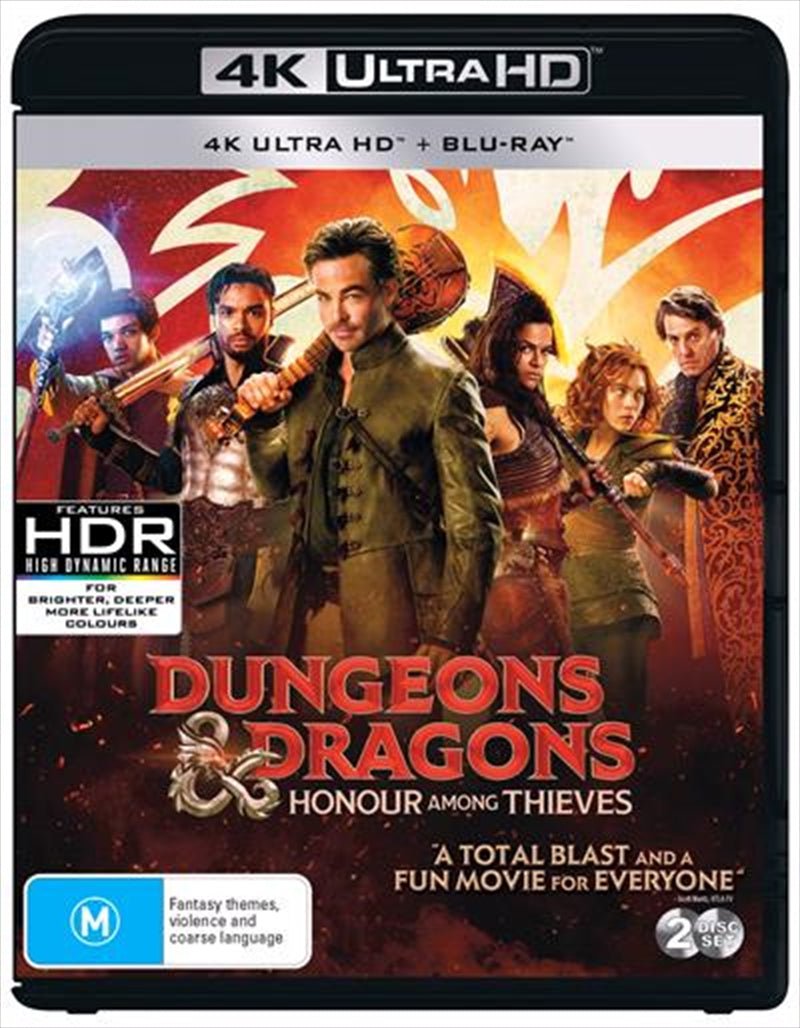 Dungeons and Dragons - Honor Among Thieves | Blu-ray + UHD UHD Payday Deals