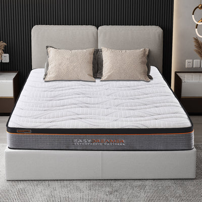 EasyDreamer Orthopaedic Euro Top Pocket Spring Queen Mattress Payday Deals