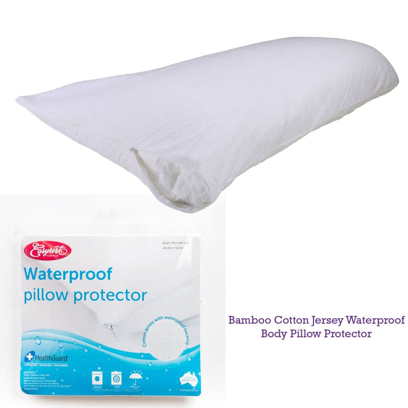 Easyrest Cotton Jersey Waterproof Body Pillow Protector Payday Deals