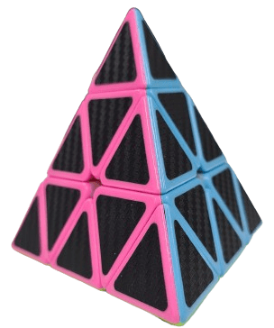 Educational Toys Pyraminx Triangle Rubik Cube Pyramid Brain Teaser Puzzle Cube Payday Deals