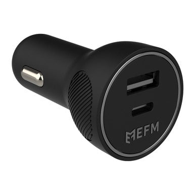 EFM 48W Dual Port Car Charger - With Power Delivery and PPS Payday Deals