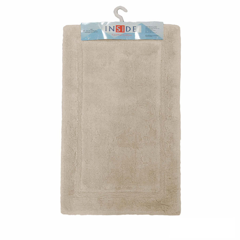 Egyptian Cotton Bath Mat 50x80 cm Taupe Payday Deals