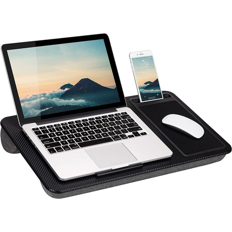 EKKIO Multifunctional Portable Bed Tray Laptop Desk with Cushion (Black) EK-BT-105-XY Payday Deals