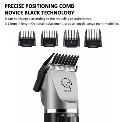 Electric Dog Cat Grooming Kit Pet Hair Shaver Trimmer Cordless Scissors Clipper Spare Head Payday Deals