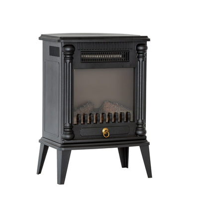 Electric Log Fireplace Heater with Overheat Protection Payday Deals