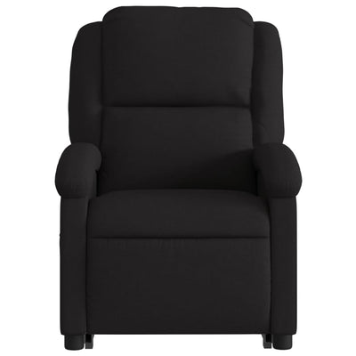 Electric Stand up Recliner Chair Black Fabric Payday Deals