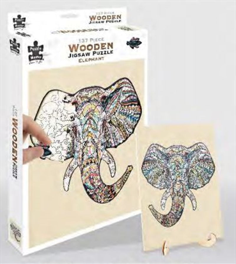 Elephant 137 Piece Wooden Puzzle Payday Deals