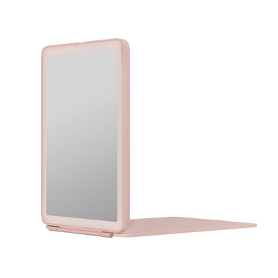 Embellir Compact Makeup Mirror w/ LED Light Portable Foldable Travel Beauty Pink Payday Deals