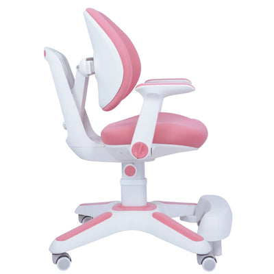 Ergonomic Children Kids Study Desk and Chair Set Height Adjustable - Pink Payday Deals
