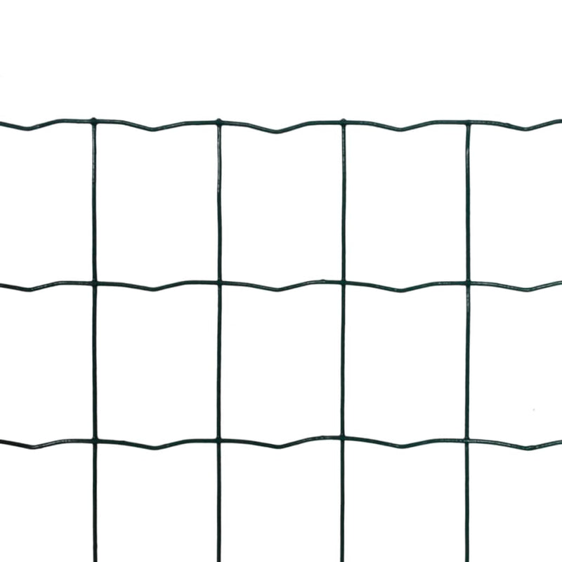 Euro Fence Steel 10 x 1.2 m Green Payday Deals