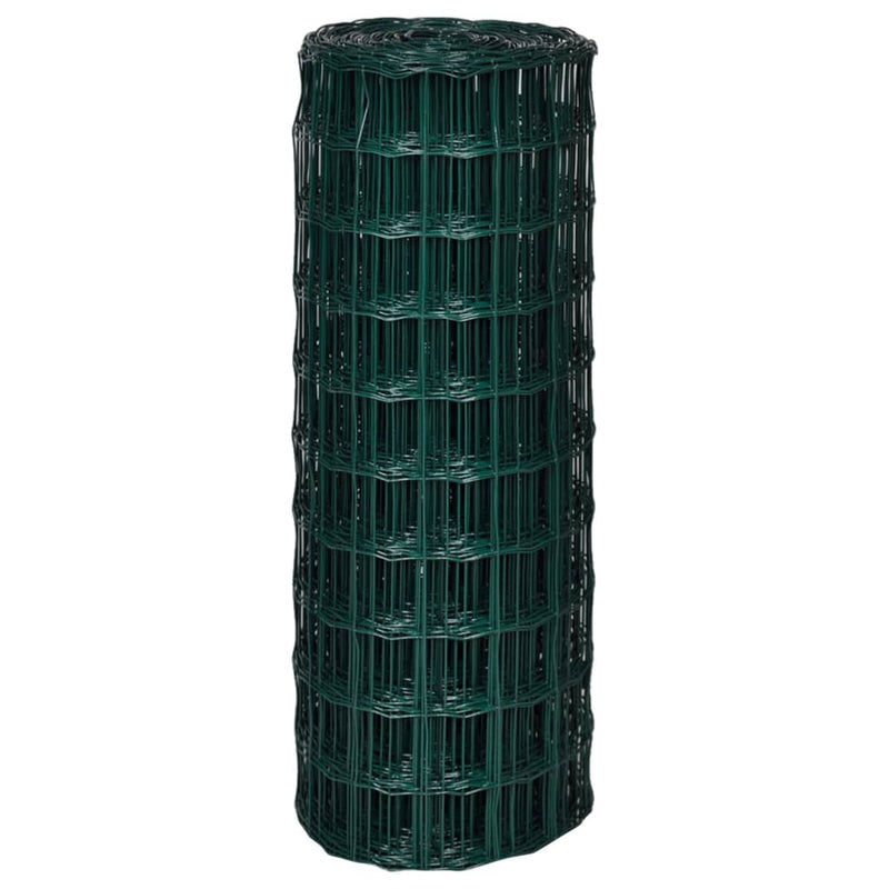 Euro Fence Steel 10x1.0 m Green Payday Deals