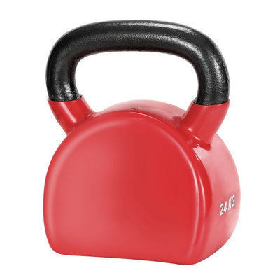 Everfit 24kg Kettlebell Set Weightlifting Bench Dumbbells Kettle Bell Gym Home Payday Deals