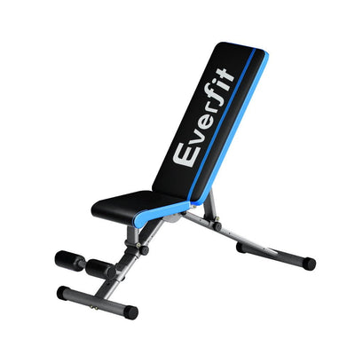 Everfit 330KG Weight Bench 10 Levels Adjustable FID Bench Home Gym Bench Press Payday Deals