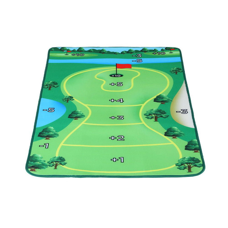 Everfit Golf Chipping Game Mat Indoor Outdoor PracticeÂ Training Aid Set Payday Deals