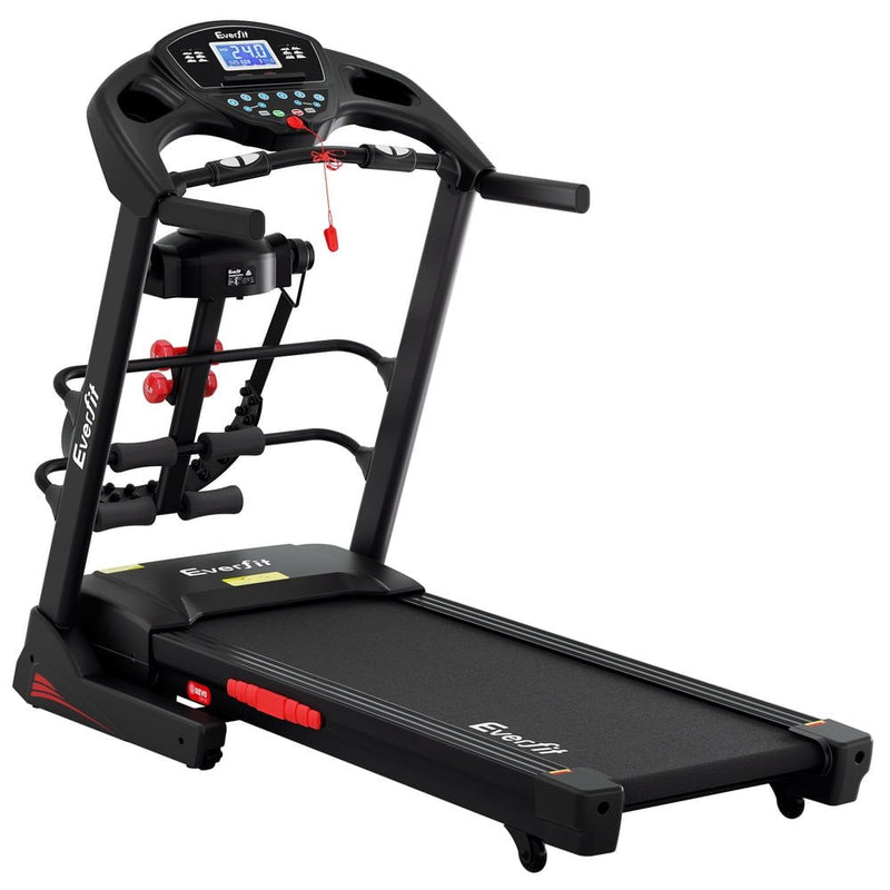 Everfit Treadmill Electric Home Gym Fitness Exercise Machine w/ Massager 480mm Payday Deals