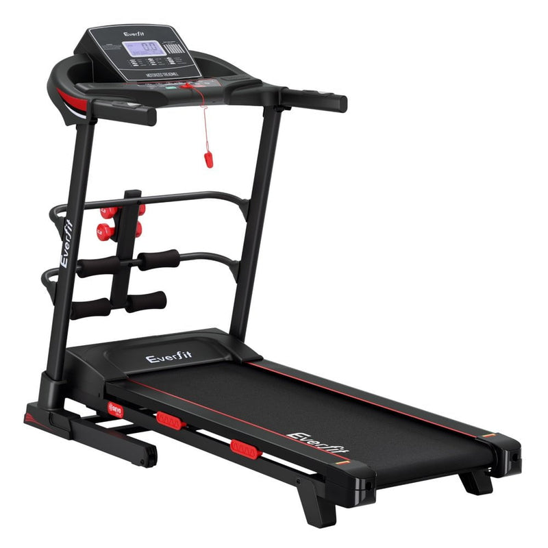 Everfit Treadmill Electric Home Gym Fitness Exercise Machine w/ Sit Up Bar 420mm Payday Deals