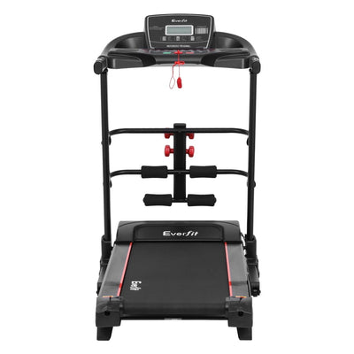 Everfit Treadmill Electric Home Gym Fitness Exercise Machine w/ Sit Up Bar 420mm Payday Deals