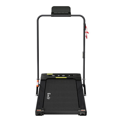 Everfit Treadmill Electric Walking Pad Under Desk Home Gym Fitness 400mm Black Payday Deals