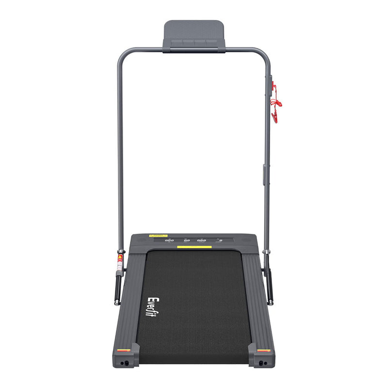 Everfit Treadmill Electric Walking Pad Under Desk Home Gym Fitness 400mm Grey Payday Deals