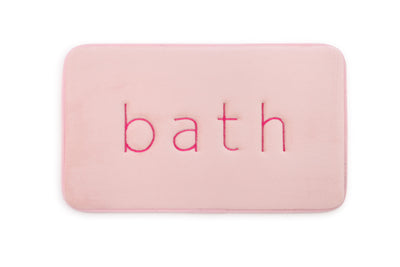 Extra Thick Memory Foam & Super Comfort Bath Rug Mat for Bathroom (60 x 40 cm, Pink) Payday Deals