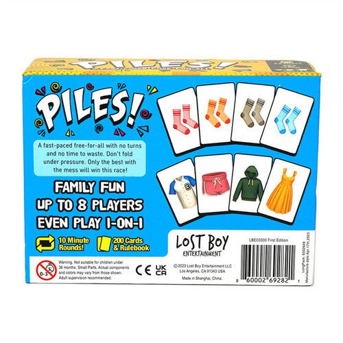 Fast-paced Free-for-all Piles Party Game Card Games Family Kids Board Game NEW Payday Deals