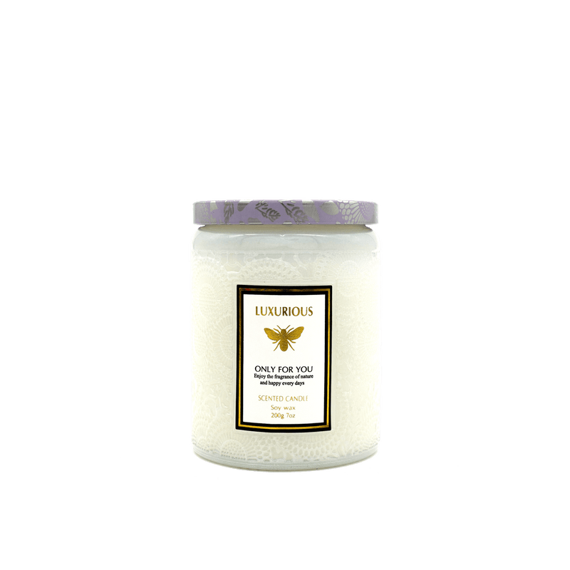 Faubourg Embossed Scented Candle silk flowers Payday Deals