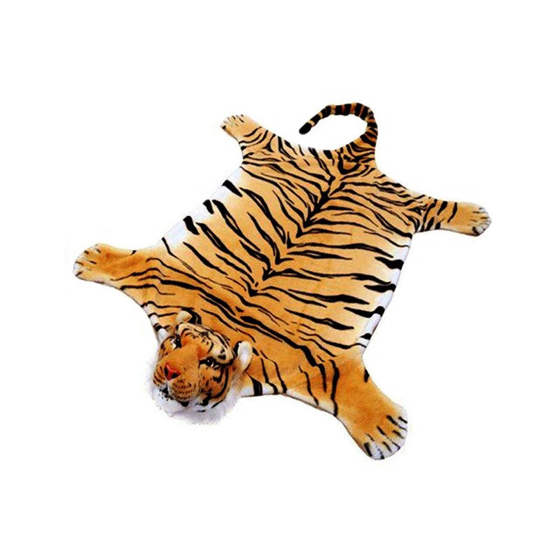 Faux Animal Floor Rug with Realistic Head Wild Tiger Payday Deals