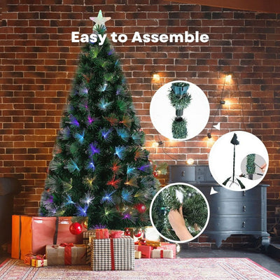 Festiss 1.8m Fiber Optic Artificial Christmas Trees FS-TREE-02 Payday Deals