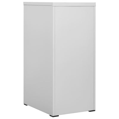 Filing Cabinet Light Grey 46x62x102.5 cm Steel Payday Deals