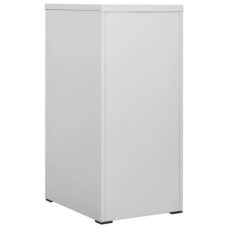 Filing Cabinet Light Grey 46x62x102.5 cm Steel Payday Deals