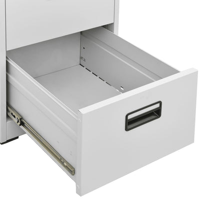 Filing Cabinet Light Grey 46x62x102.5 cm Steel Payday Deals
