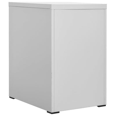 Filing Cabinet Light Grey 46x62x72.5 cm Steel Payday Deals