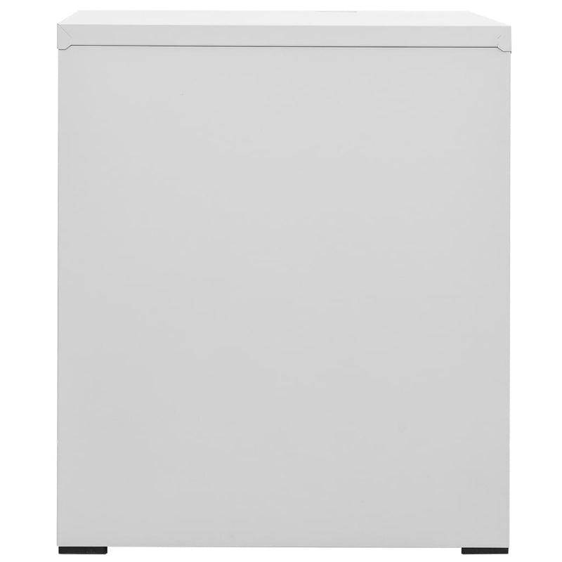 Filing Cabinet Light Grey 46x62x72.5 cm Steel Payday Deals