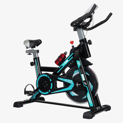 FitSmart Smart Cycle Exercise Bike Spin Bike Stationary Home Gym Fitness Black Payday Deals